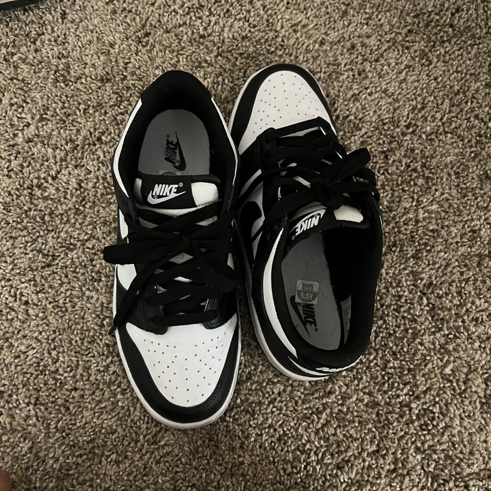 Nike Panda Dunks. Lightly used.. NO Box.